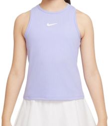 Тенісна майка для дівчат Nike Court Victory Tank light thistle/white Тенісна майка для дівчат Nike Court Victory Tank light thistle/white