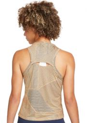 Тенісна майка жіноча Nike Court Victory Printed Tennis Tank peach cream/white Тенісна майка жіноча Nike Court Victory Printed Tennis Tank peach cream/white