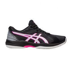 Теннисные кроссовки мужские Asics Solution Swift FF ГРУНТ black/hot pink Теннисные кроссовки мужские Asics Solution Swift FF ГРУНТ black/hot pink