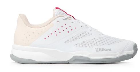 Тенісні кросівки жіночі Wilson Kaos Stroke 2.0 white/scallop shell/love potion Тенісні кросівки жіночі Wilson Kaos Stroke 2.0 white/scallop shell/love potion