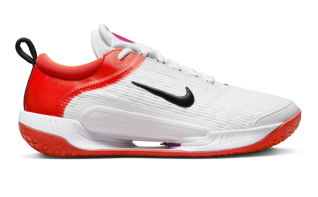 Теннисные кроссовки мужские Nike Zoom Court NXT white/black/picante red/fuchsia dream