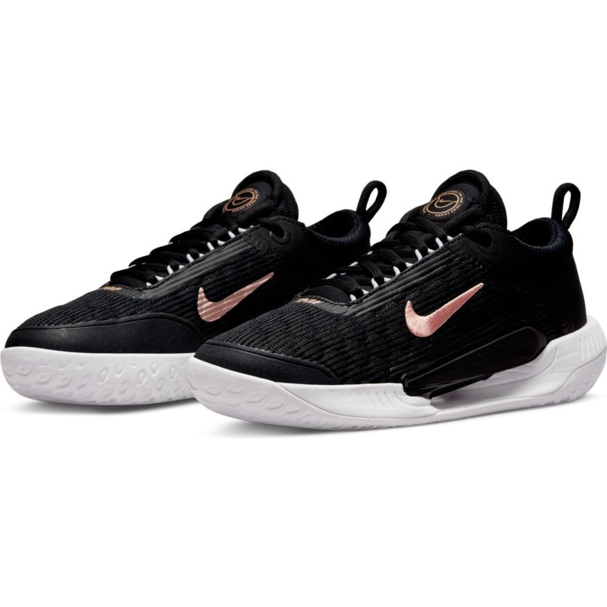 Теннисные кроссовки женские Nike Zoom Court NXT black/metalic red bronze/white