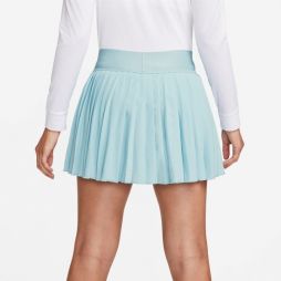 Теннисная юбка женская Nike Court Advantage Pleated Tennis Skirt ocean bliss/black