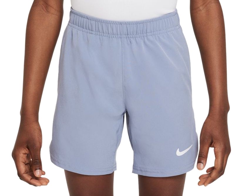 Теннисные шорты детские Nike Boys Court Flex Ace Short ashen slate/ashen slate/white