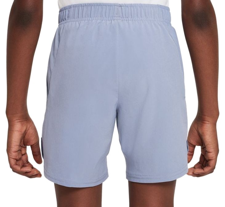 Теннисные шорты детские Nike Boys Court Flex Ace Short ashen slate/ashen slate/white