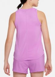 Тенісна майка для дівчат Nike Graphic Tank rush fuchsia/white Тенісна майка для дівчат Nike Graphic Tank rush fuchsia/white