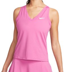 Теннисная майка женская Nike Court Victory Tank cosmic fuchsia/white