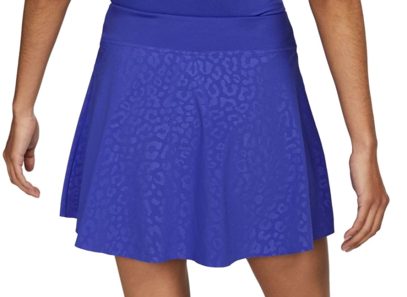 Теннисная юбка женская Nike Printed Club Tennis Skirt lapis/black