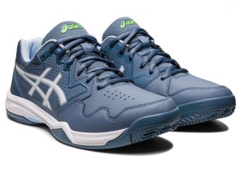 Тенісні кросівки чоловічі Asics Gel-Dedicate 7 Грунт steel blue/white Тенісні кросівки чоловічі Asics Gel-Dedicate 7 Грунт steel blue/white