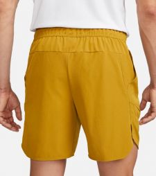 Тенісні шорти чоловічі Nike Court Advantage Short 7in bronzine/lime blast/white Тенісні шорти чоловічі Nike Court Advantage Short 7in bronzine/lime blast/white