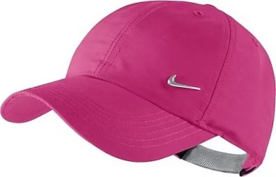 Кепка дитяча Nike Heritage 86 Metal Swoosh pink/metallic silver Кепка дитяча Nike Heritage 86 Metal Swoosh pink/metallic silver