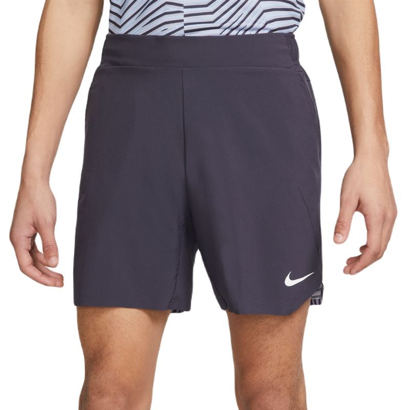 Теннисные шорты мужские Nike Slam Tennis Shorts gridiron/white