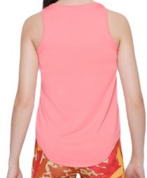 Тенісна майка для дівчат Nike Essential Tank coral chalk/white Тенісна майка для дівчат Nike Essential Tank coral chalk/white