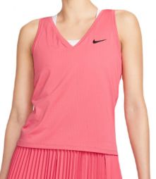 Теннисная майка женская Nike Court Victory Tank sea coral/black