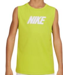 Спортивна майка дитяча Nike Multi Sleeveless Training Top bright cactus/white Спортивна майка дитяча Nike Multi Sleeveless Training Top bright cactus/white