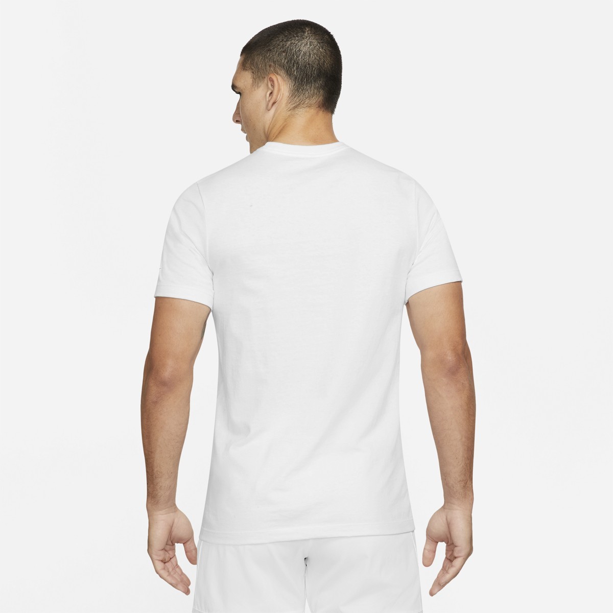 Тенісна футболка чоловіча Nike Rafa Paris Vamos T-shirt white