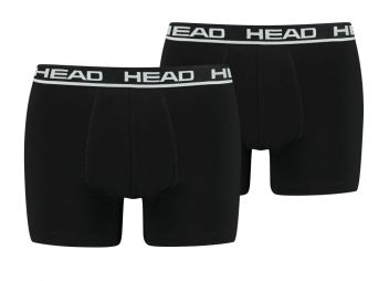 Трусы мужские Head Seasonal Boxer 2P black Трусы мужские Head Seasonal Boxer 2P black