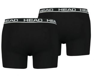 Трусы мужские Head Seasonal Boxer 2P black Трусы мужские Head Seasonal Boxer 2P black