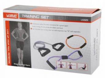 Набор эспандеров LiveUp Training Multi Set -3 шт. Набор эспандеров LiveUp Training Multi Set -3 шт.
