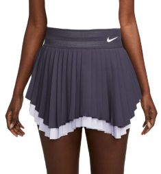 Теннисная юбка женская Nike Court Slam Tennis Skirt gridiron/oxygen purple/white