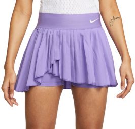Теннисная юбка женская Nike Court Advantage Pleated Skirt space purple/white
