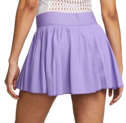 Теннисная юбка женская Nike Court Advantage Pleated Skirt space purple/white