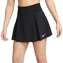 Теннисная юбка женская Nike Advantage Club Skirt black/white