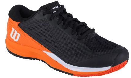 Тенісні кросівки чоловічі Wilson Rush Pro Ace black/orange Тенісні кросівки чоловічі Wilson Rush Pro Ace black/orange