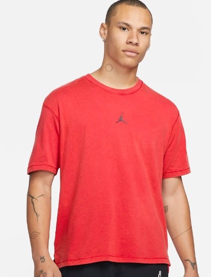 Футболка мужская Jordan Sport T-shirt gym red/zwart