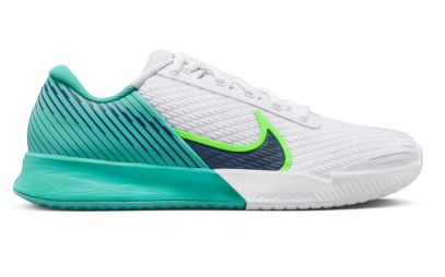 Тенісні кросівки чоловічі Nike Zoom Vapor Pro 2 white/midnight navy/green strike Тенісні кросівки чоловічі Nike Zoom Vapor Pro 2 white/midnight navy/green strike