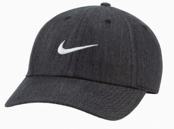 Кепка Nike H86 Swoosh Denim Cap black/grey Кепка Nike H86 Swoosh Denim Cap black/grey