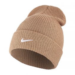 Шапка Nike Sportswear Beanie brown/white Шапка Nike Sportswear Beanie brown/white