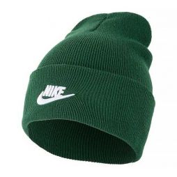 Шапка Nike Beanie Utility Futura gorge green/white Шапка Nike Beanie Utility Futura gorge green/white