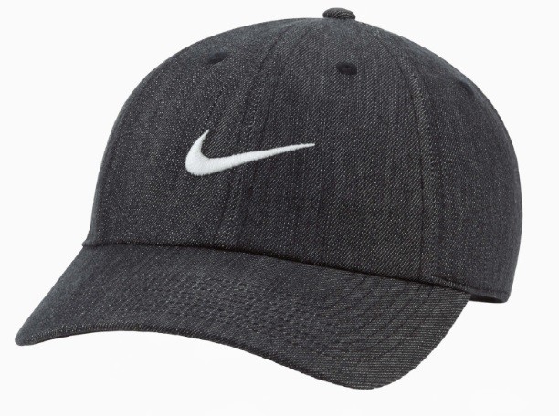 Кепка Nike H86 Swoosh Denim Cap black/grey