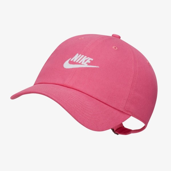 Кепка Nike Sportswear Heritage86 Futura Washed pink sand/white