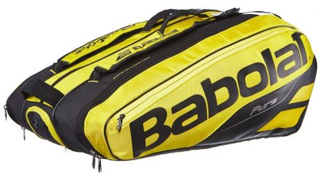 Теннисная сумка Babolat Pure Aero x12 yelllow/black