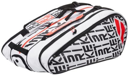 Теннисная сумка Babolat Pure Strike x12 white/red