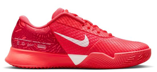 Тенісні кросівки чоловічі Nike Zoom Vapor Pro 2 Грунт ember glow/noble red/white Тенісні кросівки чоловічі Nike Zoom Vapor Pro 2 Грунт ember glow/noble red/white
