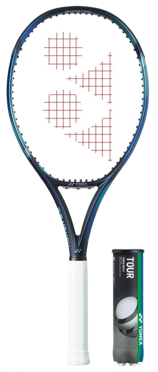Теннисная ракетка Yonex 07 EZONE 100 (285g) sky blue