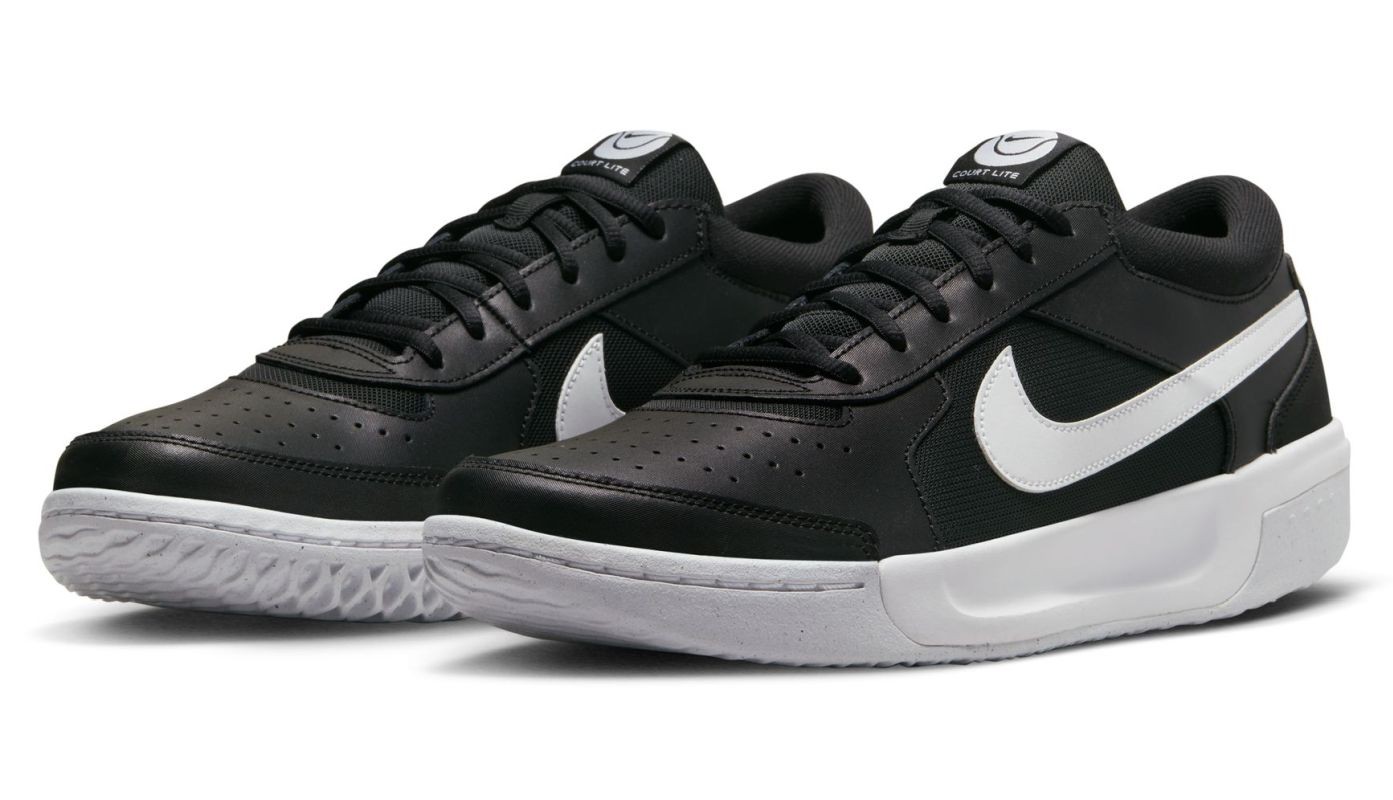 Теннисные кроссовки мужские Nike Court Zoom Lite 3 black/white