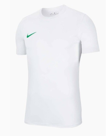 Футболка детская Nike Dry Park VII SS white/green