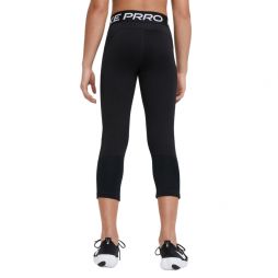 Легінси дитячі Nike Pro 7/8 Tights black/white Легінси дитячі Nike Pro 7/8 Tights black/white