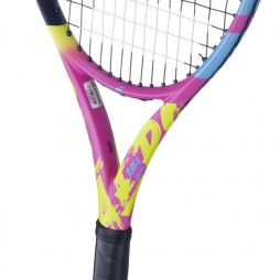 Теннисная ракетка детская Babolat Pure Aero RAFA Jr (26) NC yellow/pink/blue