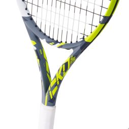Теннисная ракетка детская Babolat Aero Jr NC (25) yellow/grey/white