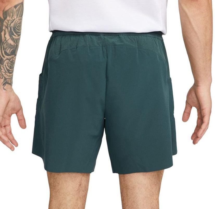 Теннисные шорты мужские Nike Rafa Short deep jungle/lime ice/white