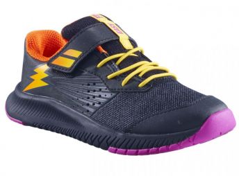 Дитячі тенісні кросівки Babolat Pulsion All Court Kid black/aero Дитячі тенісні кросівки Babolat Pulsion All Court Kid black/aero