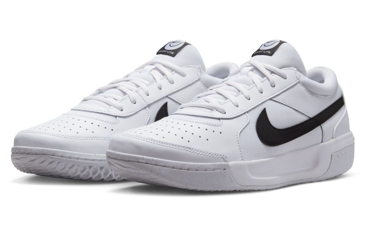 Теннисные кроссовки мужские Nike Court Zoom Lite 3 white/black