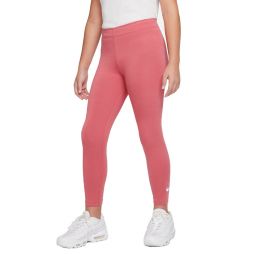 Легінси дитячі Nike Sportswear Favorites Swoosh Leggings pink/white Легінси дитячі Nike Sportswear Favorites Swoosh Leggings pink/white