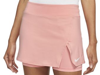 Теннисная юбка женская Nike Court Victory Skirt bleached coral/white Теннисная юбка женская Nike Court Victory Skirt bleached coral/white