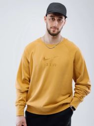 Кофта чоловіча Nike Sportswear Air Crew yellow Кофта чоловіча Nike Sportswear Air Crew yellow